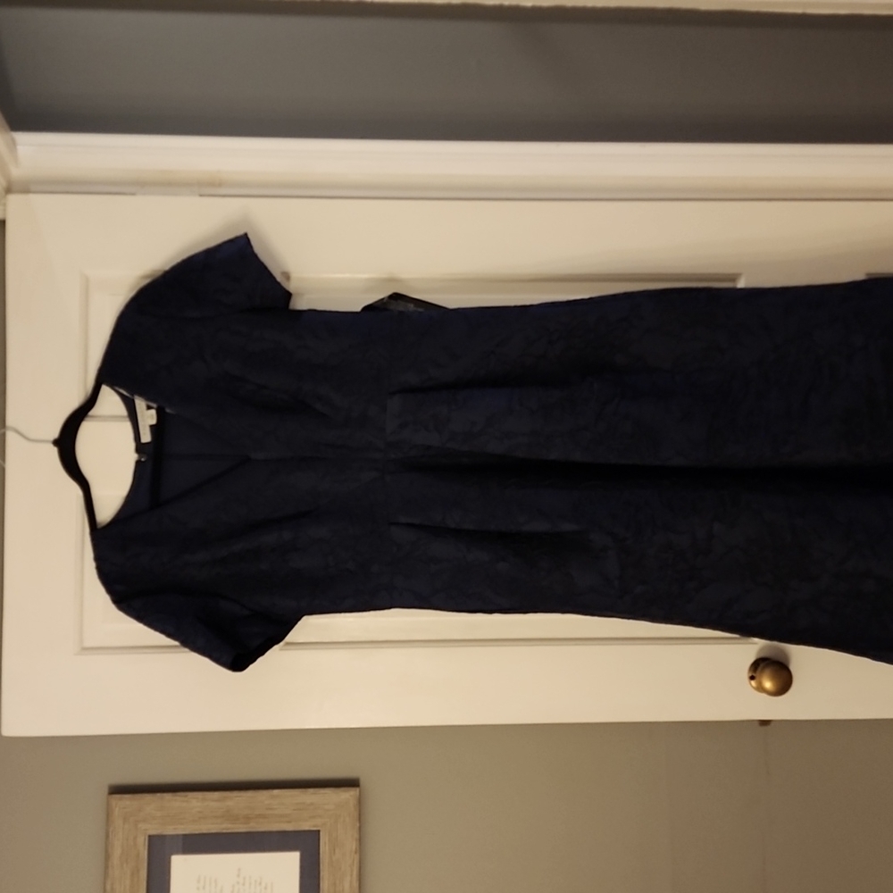 Kay Unger Size 14 Midnight Blue New with Tags